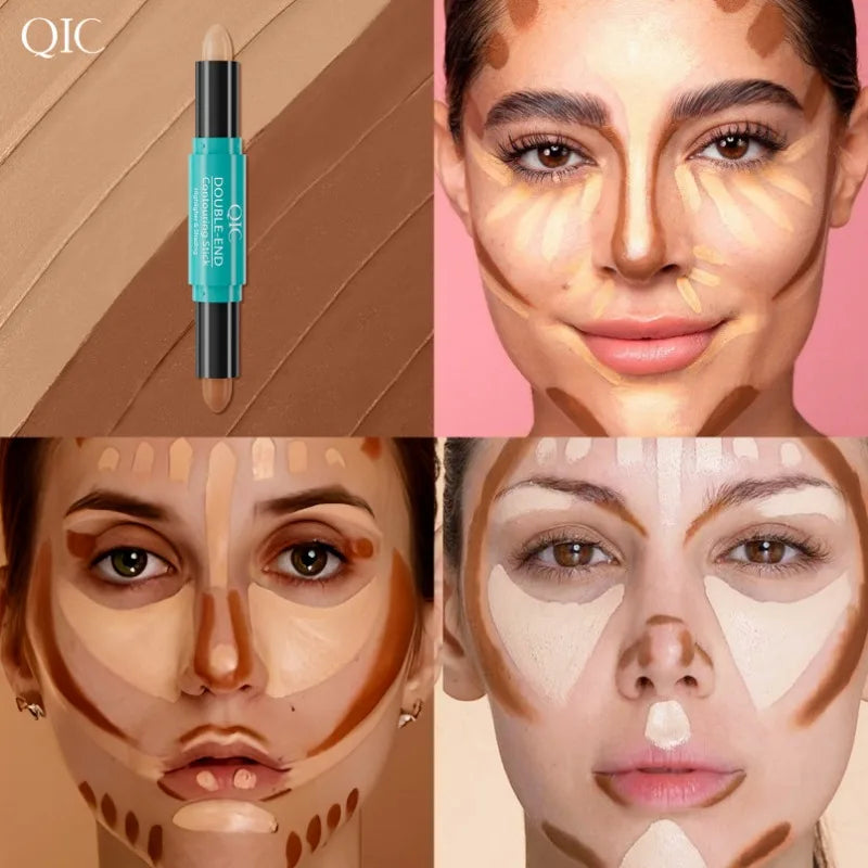 2-in-1 Contouring Stick - Highlight & Nose Shadow Pencil