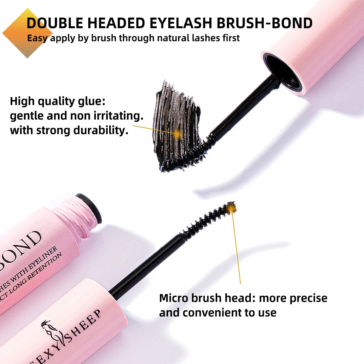 DIY Eyelash Extension Kit 200pcs Individual Lashes