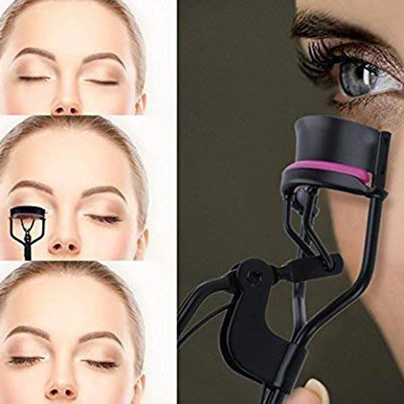 Eyelash Curler with 10pcs Replacement Pads