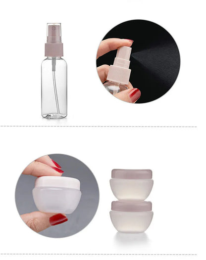 TRAVEL BOTTLE COSMETIC SET