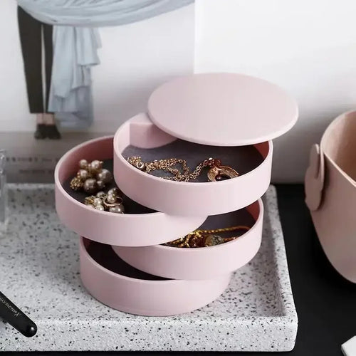 5 Layers Rotating Jewellery Storage Box