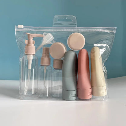 TRAVEL BOTTLE COSMETIC SET