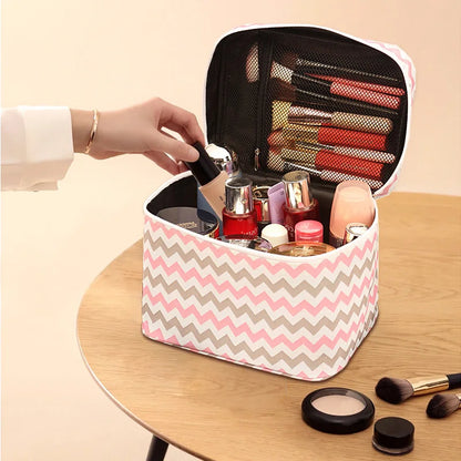 Waterproof Cosmetic Bag - Pink