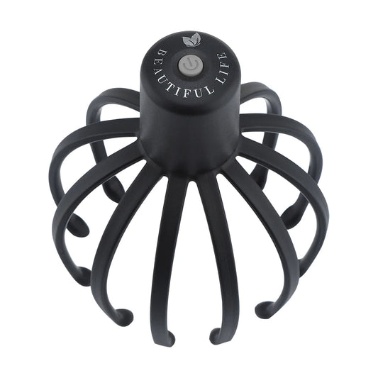 Electric Head Massager - USB Rechargeable with 3 Gears & 12 Claws