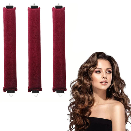 3 Pack Hair Heatless Curler Rod