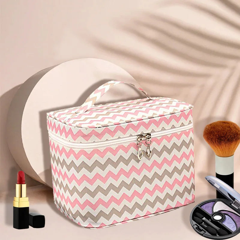 Waterproof Cosmetic Bag - Pink